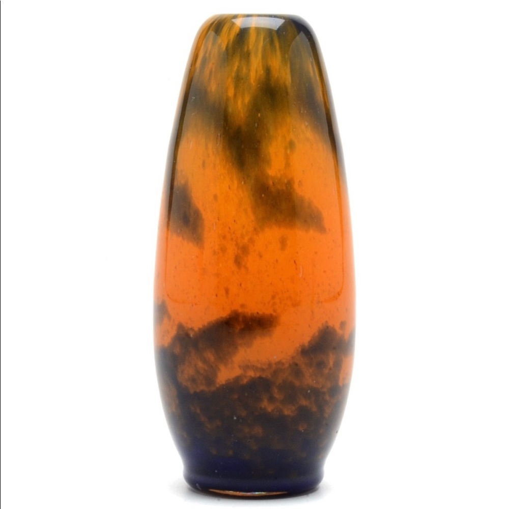 Andre DeLatte Blown Glass‎ Vase